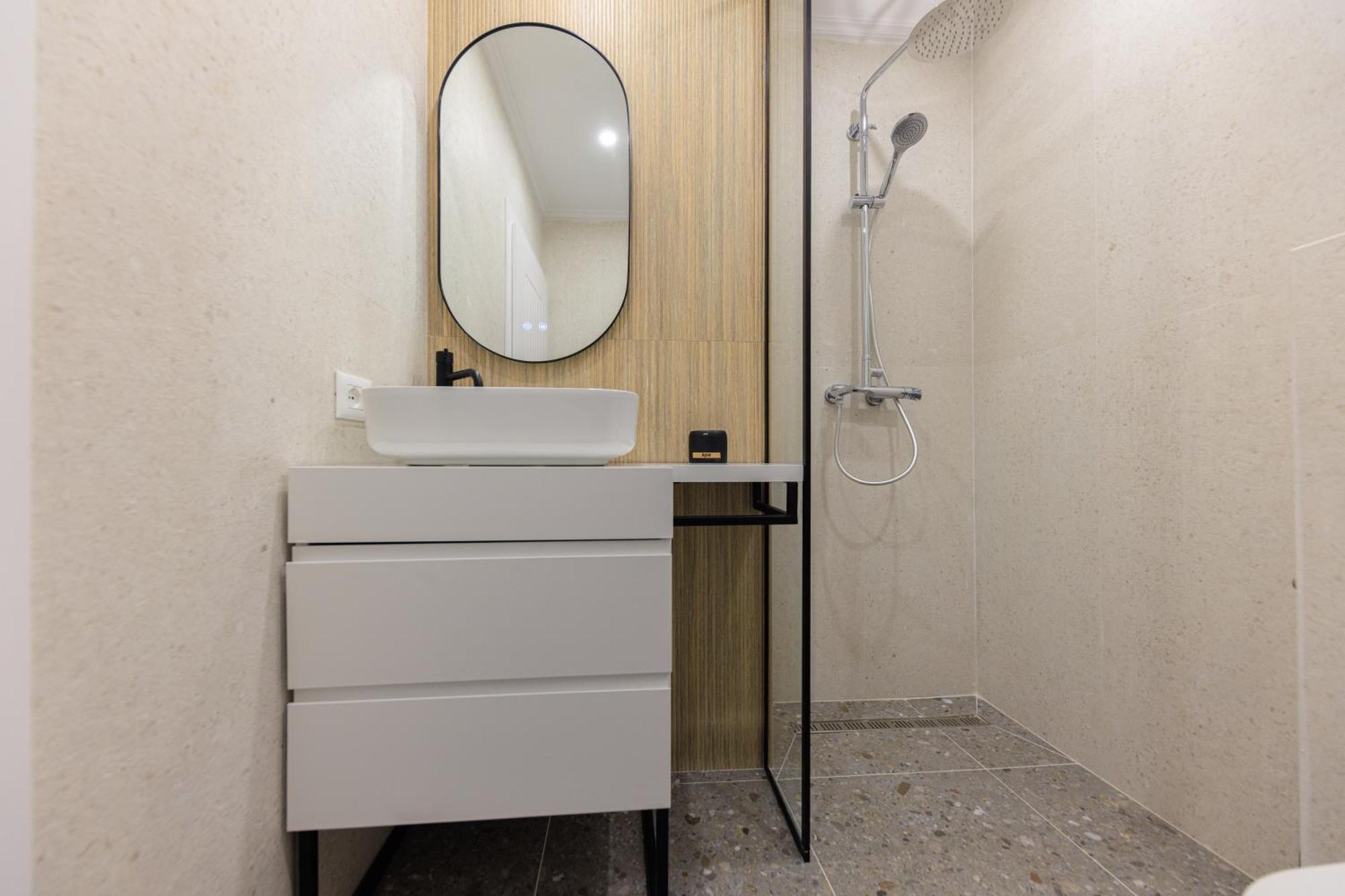 Syncron Centre Skyline Rooftop Tirana Apartments מראה חיצוני תמונה